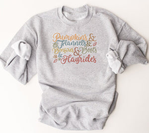 Fall favorites-Crew Neck Sweatshirt