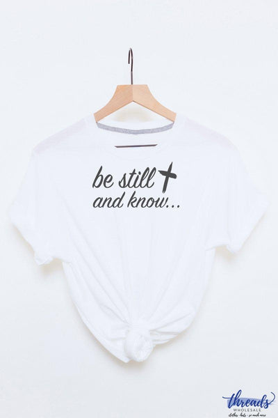 be still and know